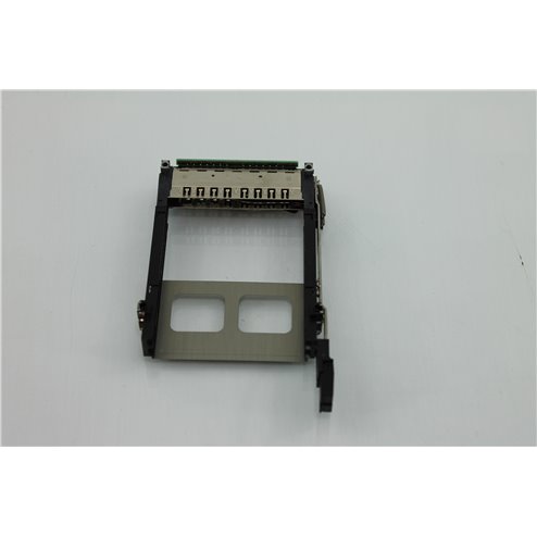 PCMCIA Double Slot Connector Tray