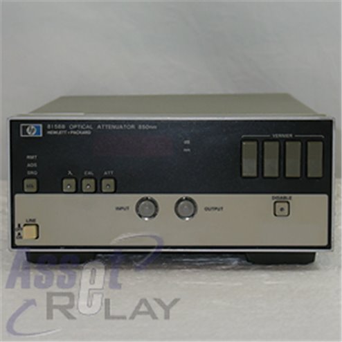 HP 8158B Opt 002 Optical Attenuator