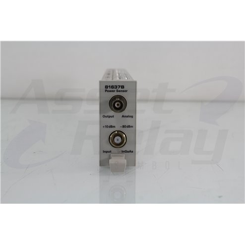 Agilent 81637B Optical Power Sensor 