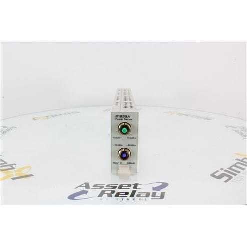 Keysight 81635A Dual InGaAs Power Sensor